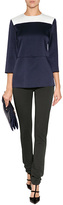 Thumbnail for your product : Derek Lam Colorblock Top in Navy/Ivory