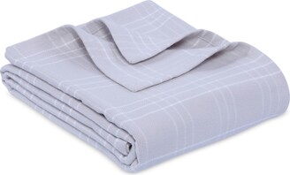 Berkshire Comfy Cotton Check Twin Blanket