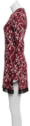 Proenza Schouler Knit Mini Dress Red Knit Mini Dress