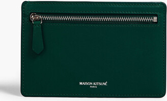 MAISON KITSUNÉ Leather cardholder - ShopStyle