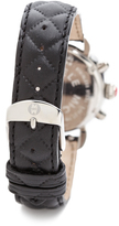 Thumbnail for your product : Michele 18mm Quilted Leather Watch Strap