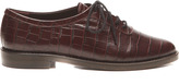 Thumbnail for your product : Opening Ceremony Embossed Leather Oxfords