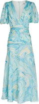 Thumbnail for your product : Aiifos Carolina Silk Chiffon Dress