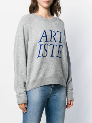 Closed Artiste embroidered sweater