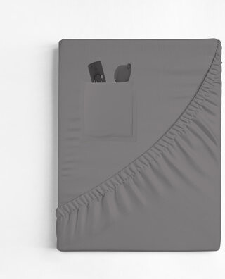 Color Sense Cool & Crisp Open Stock 2 Piece 100% Cotton Guest Room Fitted Sheet Case Pack