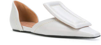 Marni square toed loafers