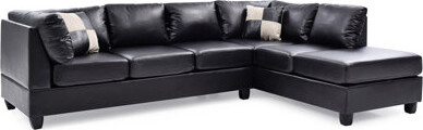 Latitude Run Jamarah Vegan Leather Sectional