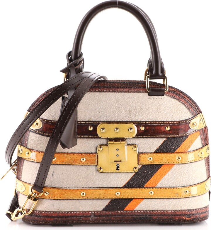 Louis Vuitton Alma Handbag Limited Edition Time Trunk Monogram