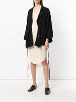 Thumbnail for your product : Barbara I Gongini draped fitted jacket