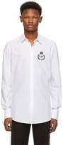 Thumbnail for your product : Dolce & Gabbana White King Embroidery Patch Shirt