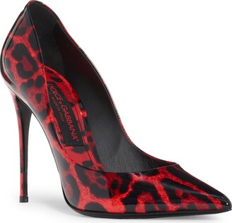 Leopard Print Shoes With Red Sole | Shop the world's largest collection of  fashion | ShopStyle