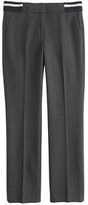 Thumbnail for your product : J.Crew Campbell capri pant in bi-stretch wool with rib accents