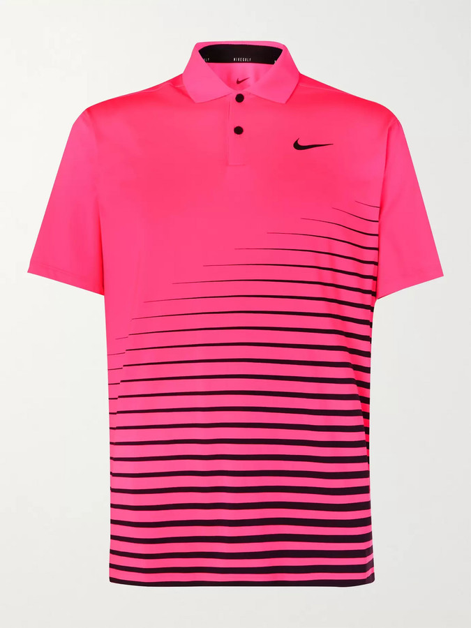 pink nike golf shirt