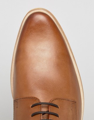Base London Cashe Leather Derby Shoes