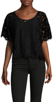 Thumbnail for your product : Plenty by Tracy Reese Lace Scoopneck Tee