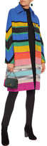 Thumbnail for your product : Missoni Metallic Striped Wool-Blend Coat
