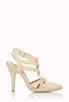 Thumbnail for your product : Forever 21 posh cutout pumps