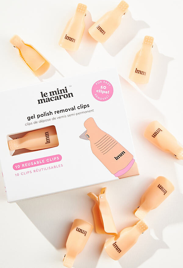 LE MINI MACARON Reusable Gel Polish Removal Clips
