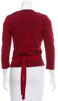 Thumbnail for your product : Wolford Zac Posen x Wool Wrap Sweater