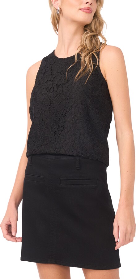 Vince Camuto Lace Shell