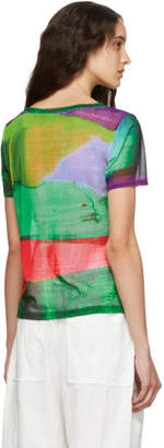 Issey Miyake Multicolor Splash T-Shirt