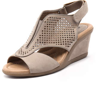Earth Dalia Taupe Sandals Womens Shoes Casual Heeled Sandals