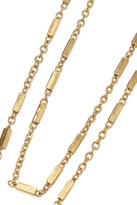 Thumbnail for your product : Ileana Makri IAM by Figaro gold-plated neckace