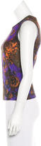 Thumbnail for your product : Akris Floral Printed Sleeveless Top