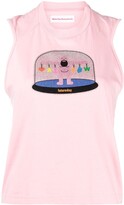 Thumbnail for your product : Walter Van Beirendonck Pre-Owned Future Globe sleeveless T-shirt