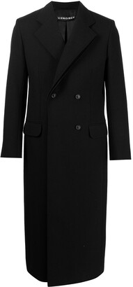 Y/Project Notched-Lapels Double-Breasted Coat