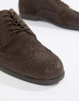 Thumbnail for your product : H By Hudson Aylesbury brogues in brown suede