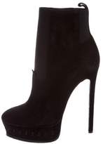 Thumbnail for your product : Casadei Suede Platform Boots
