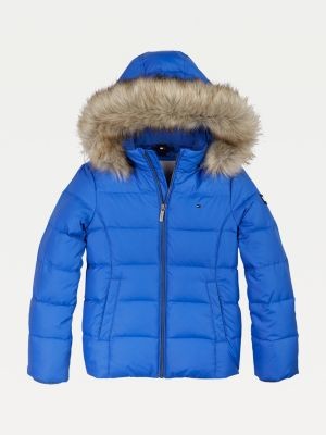 Tommy Hilfiger Essential Quilted Down-Filled Hooded Jacket