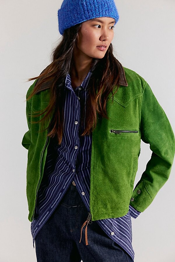Found Suede Western Barn Jacket