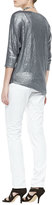 Thumbnail for your product : Eileen Fisher Organic Twill Skinny Ankle Jeans
