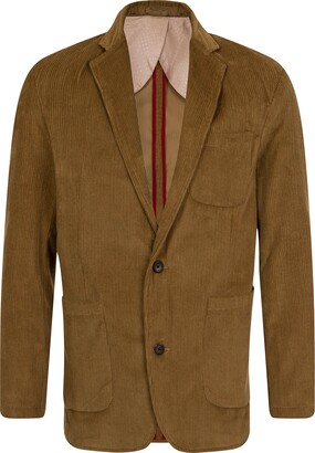 Alexanders of London Mens Jumbo Corduroy Jacket/Blazer - Tan - Size 40  Regular - ShopStyle Jackets