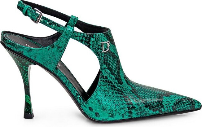 DSQUARED2 Pointed Toe Slingback Pumps