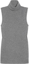 Thumbnail for your product : Michael Kors Ribbed cashmere-blend turtleneck sweater
