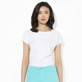 Thumbnail for your product : Lauren Ralph Lauren Ralph Embroidered Cotton Tee