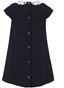 Thumbnail for your product : Tartine et Chocolat Navy Dress with Lace
