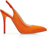 Thumbnail for your product : Brian Atwood Liu Suede Slingback Pumps