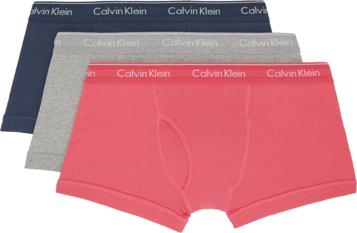 Calvin Klein Underwear Three-Pack Multicolor Classic Fit Boxers