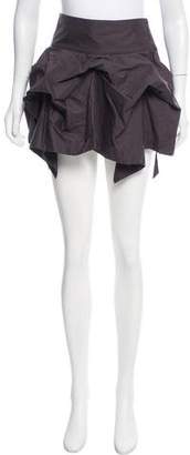AllSaints Ruffle-Accented Mini Skirt