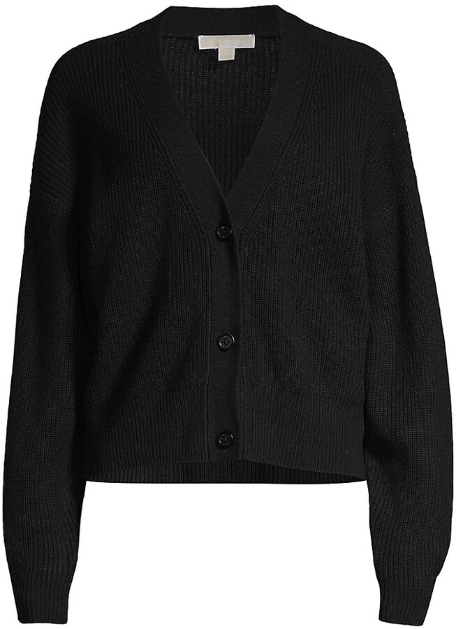 michael kors black cardigan