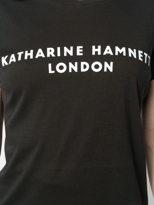 Katharine Hamnett logo print T-shirt