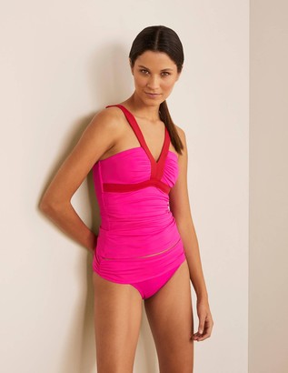 pink tankini swim top