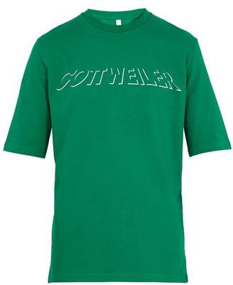Cottweiler Logo-print cotton T-shirt