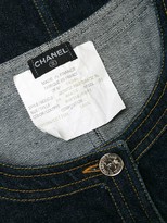 Thumbnail for your product : Chanel Pre Owned 1990s Cropped Denim Vest