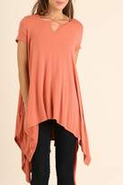 Thumbnail for your product : Umgee USA Split Neckline Tunic