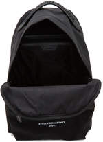 Thumbnail for your product : Stella McCartney Black Logo Go Falabella Backpack